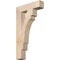 Ekena Millwork Merced Block Smooth Bracket, Douglas Fir, 3 1/2"W x 16"D x 28"H BKT04X16X28MRC05SDF - alternate 1